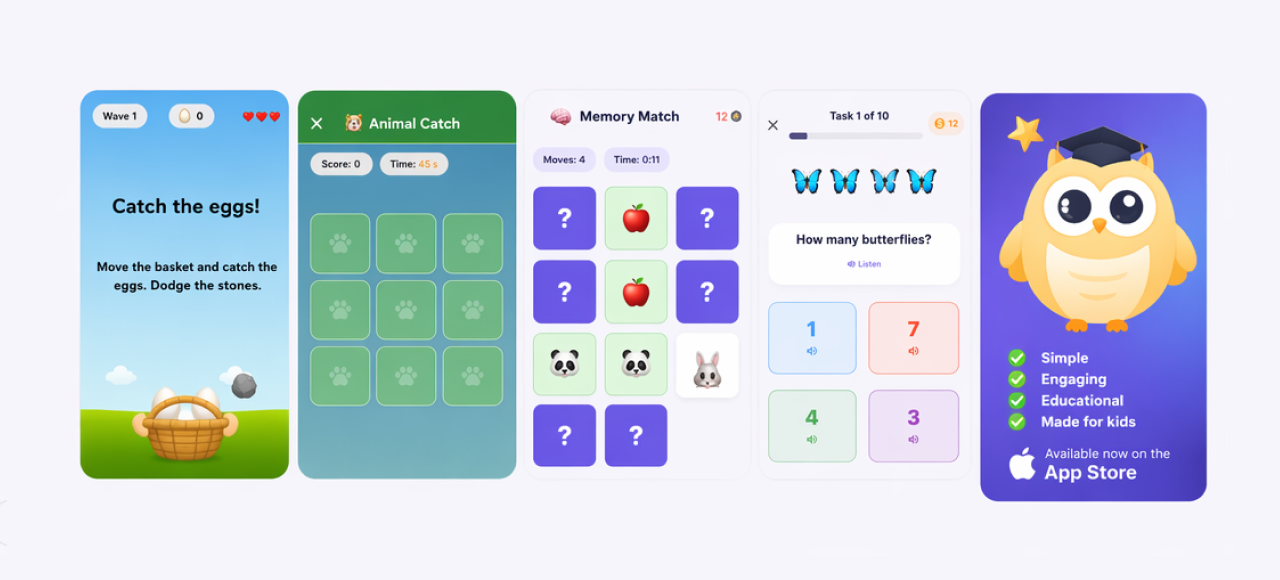 Interactive Gamified Screens