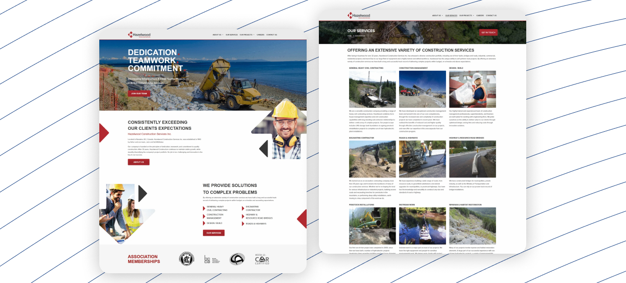 Homepage & Hero