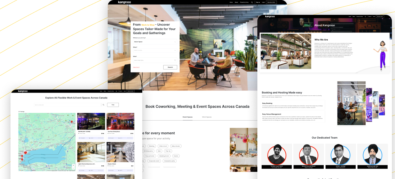 Host Dashboard & Listings