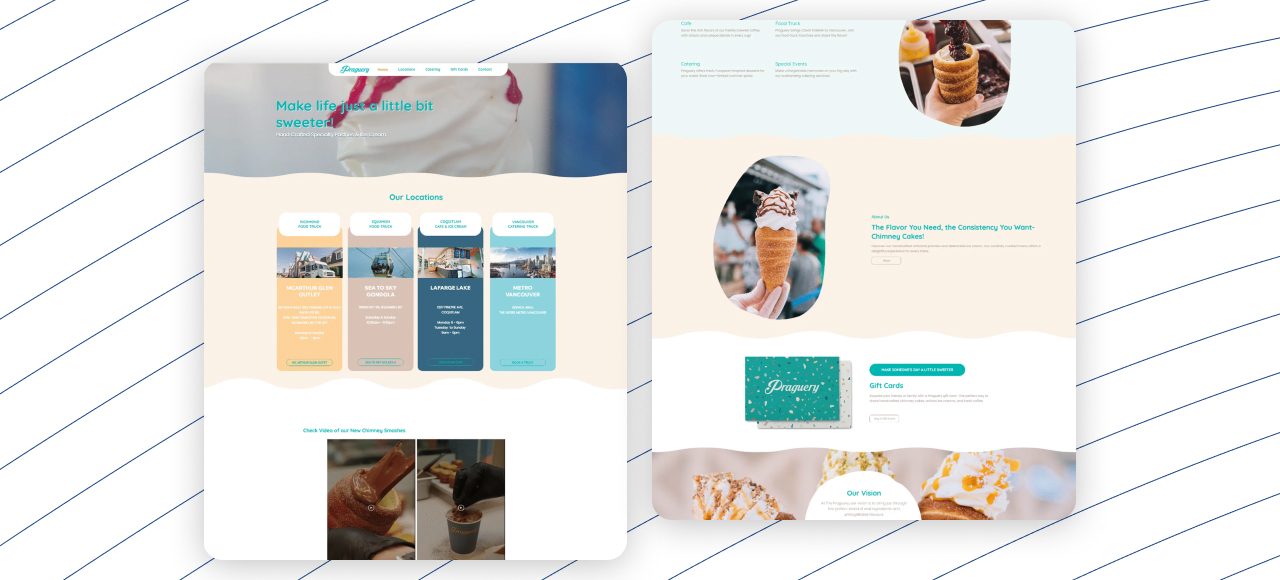 Homepage & Brand Story