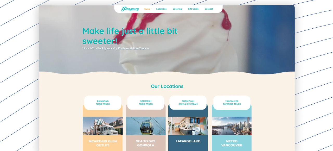 Menu & Location Finder
