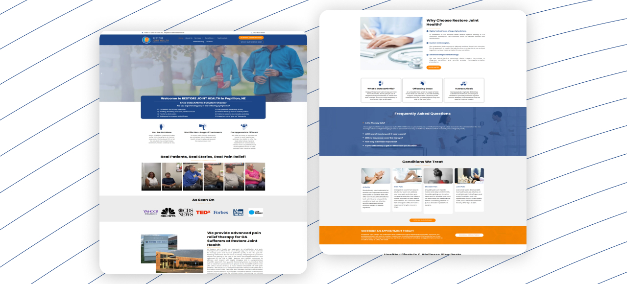 Homepage & Hero