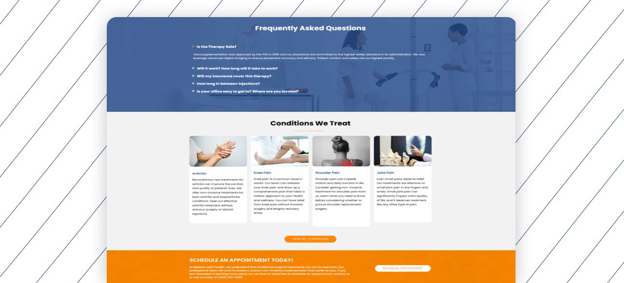 Booking & Contact Flow